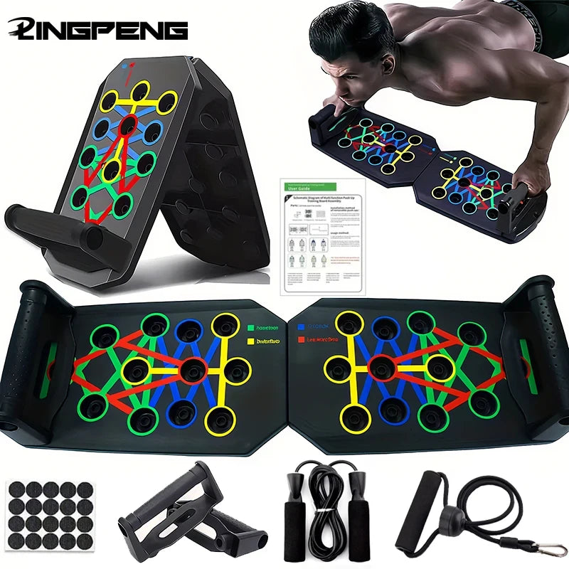 Foldable Push-up Board Set